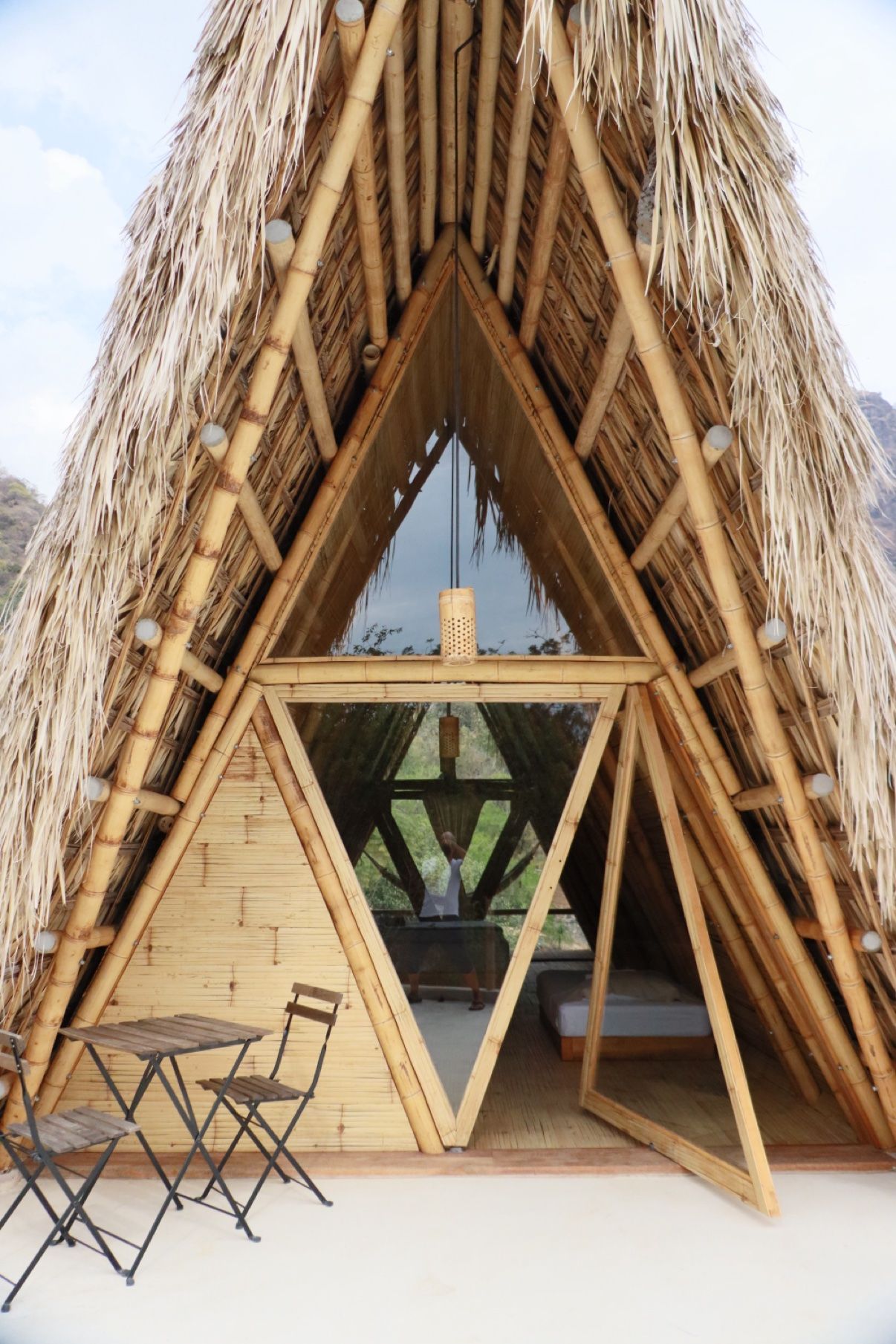 Safari Bali entrance with thatched roof